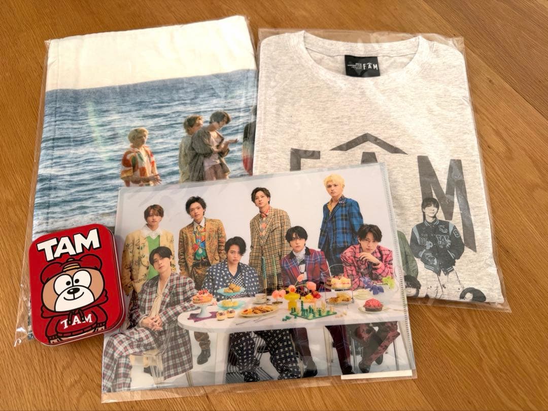 timeleszツアーFAM グッズ タイムレス TシャツタオルTAM缶*新品