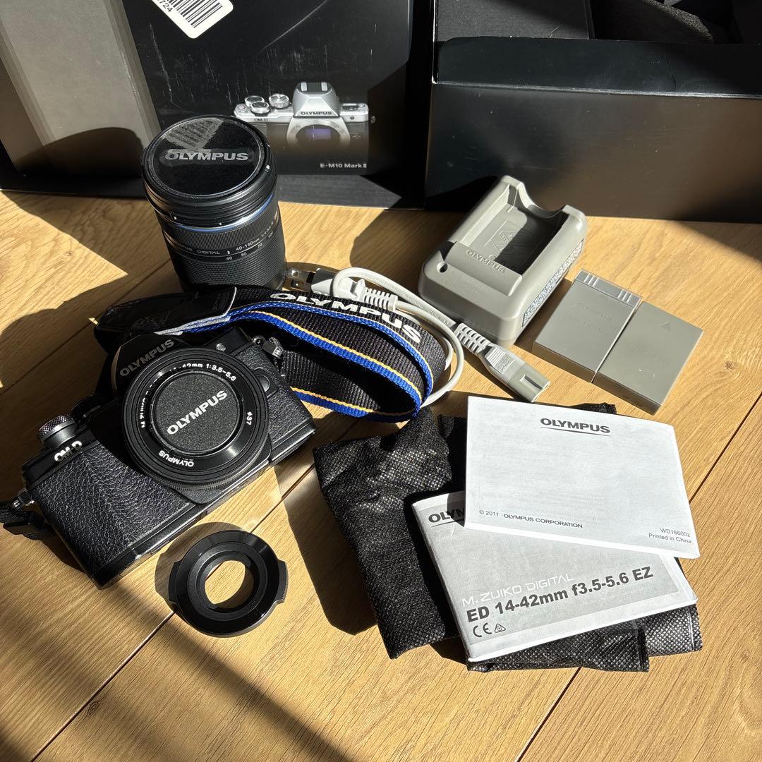 オリンパスOM-D E-M10 Mark Ⅱ ダブルズームレンズキット