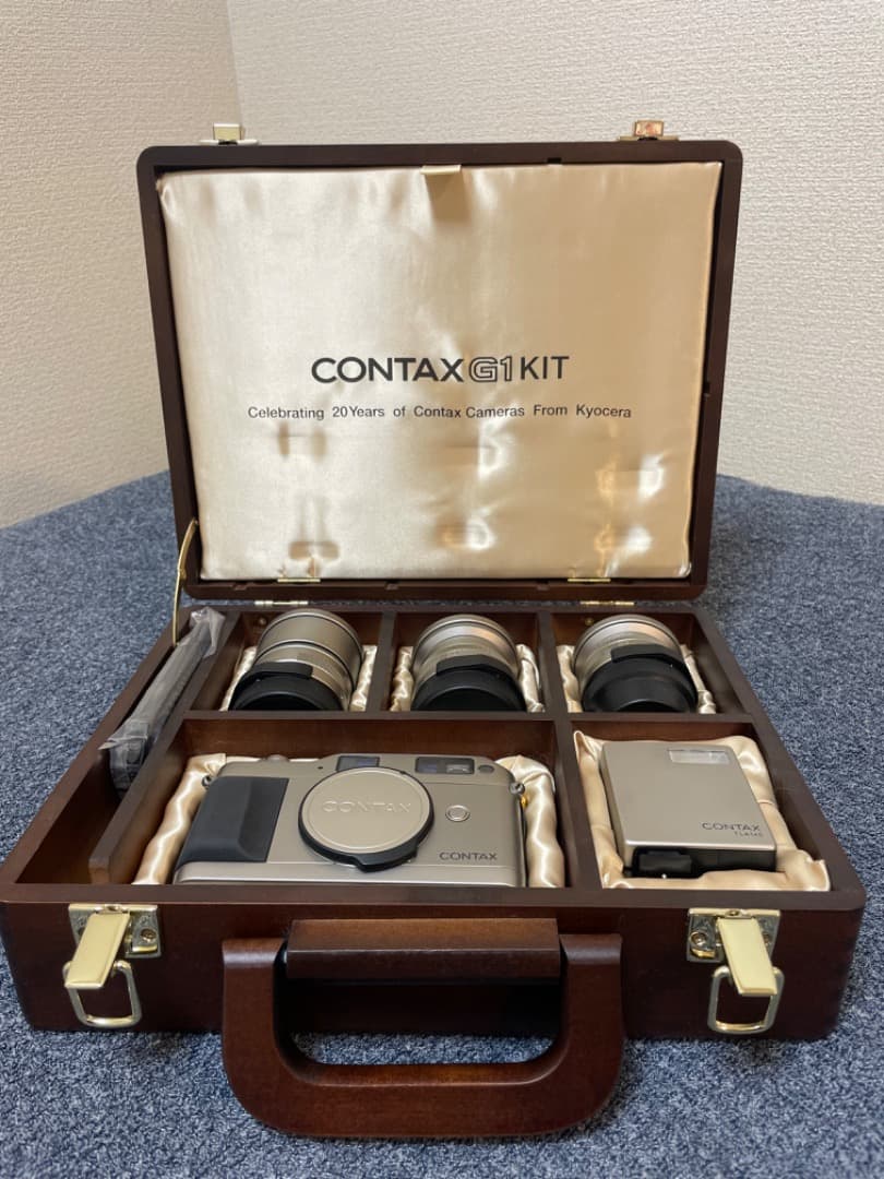 【美品/専用ケース付き】CONTAX G1 KIT 20周年記念モデル