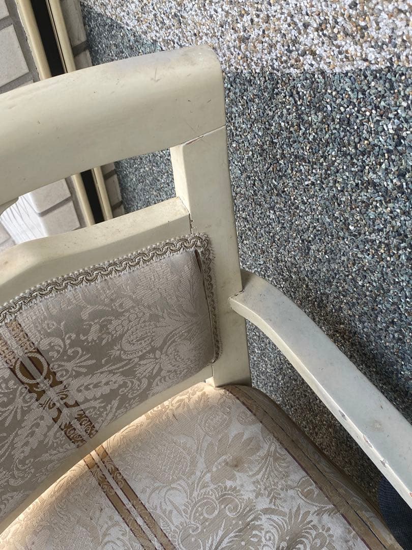 ロココ♦️アンティーク ヨーロピアン♦️超希少 キッズチェア♦️ベルト付♦️送料込