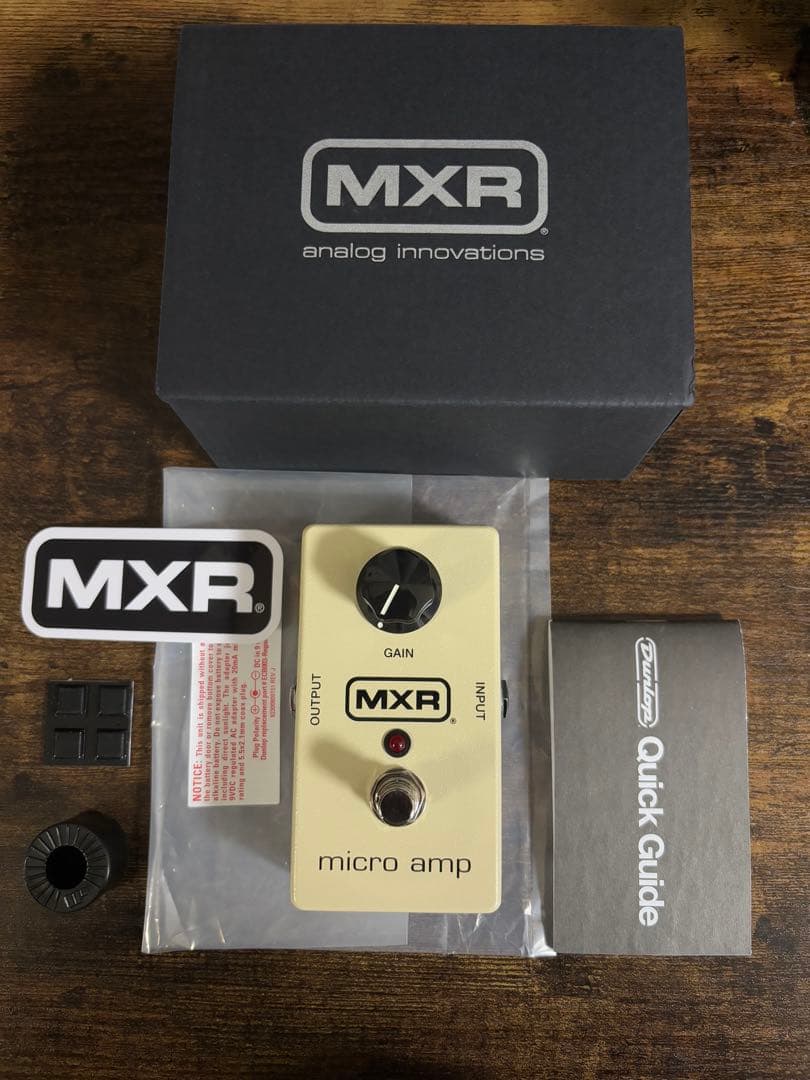 MXR micro amp M133 ギターエフェクター　マイクロアンプ