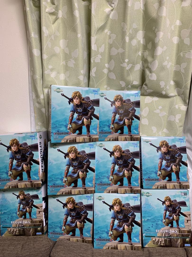 ゼルダの伝説 FIGURIZMα リンク　フィギュア　8体セット
