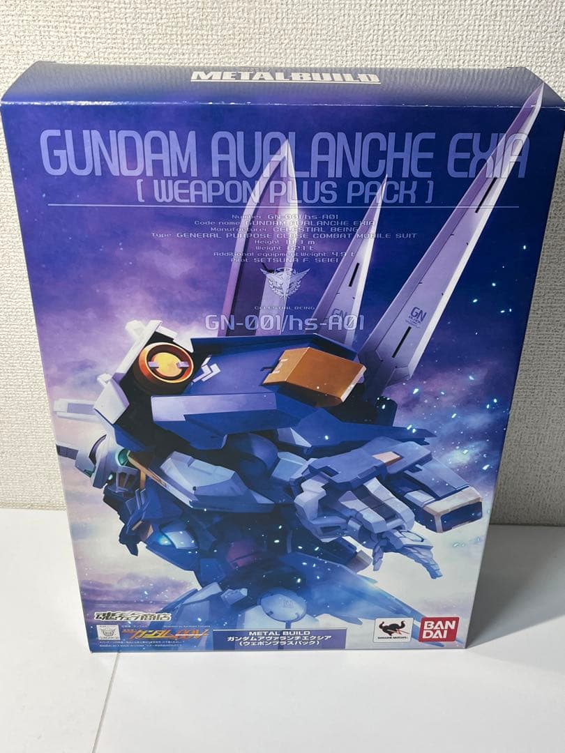 [未開封] メタルビルド ガンダムアヴァランチエクシア ウェポンプラスパック