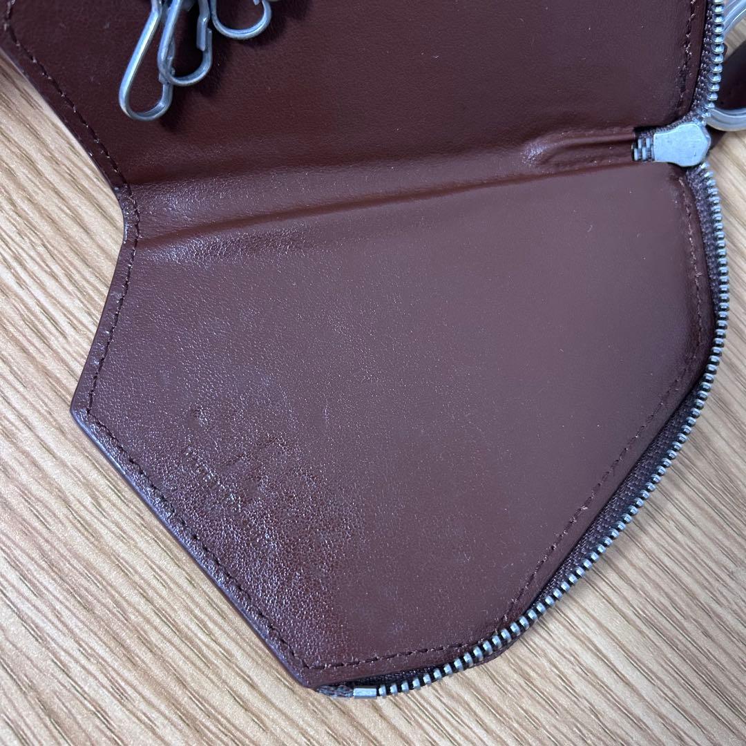 【美品】kiko kostadinov Ohne キーケース　ブラウン　レザー