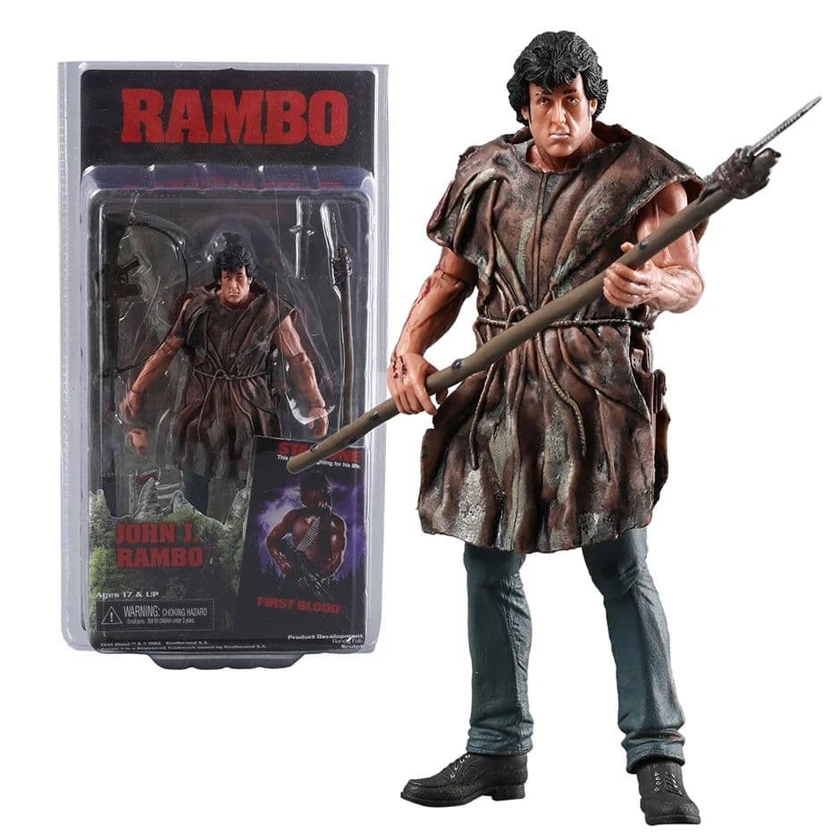 最終値下げ！新品　NECA ファースト・ブラッド　ジョン・ランボー　サバイバル
