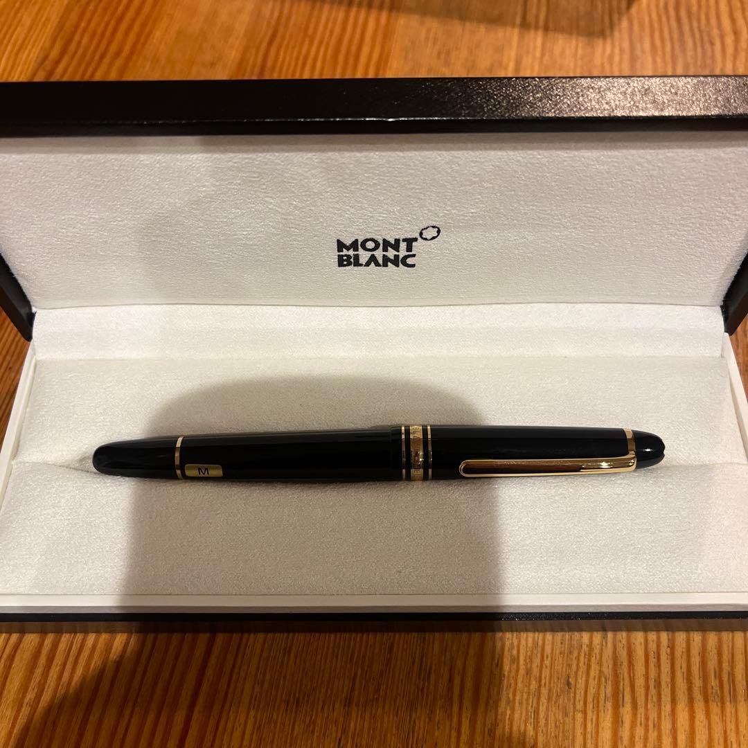 未使用　MONT BLANC ブラック 万年筆 Mサイズ