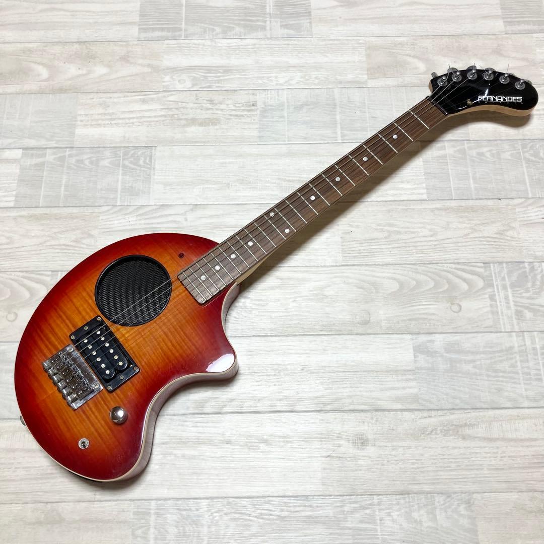 美品　フェルナンデス ZO-3 GFサンバースト　アンプ内蔵ミニギター
