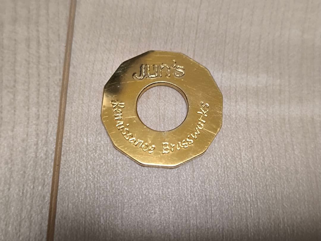 え*け様 JUN’S ジュンズ マウスピース ディスク リング 太管トロンボーン