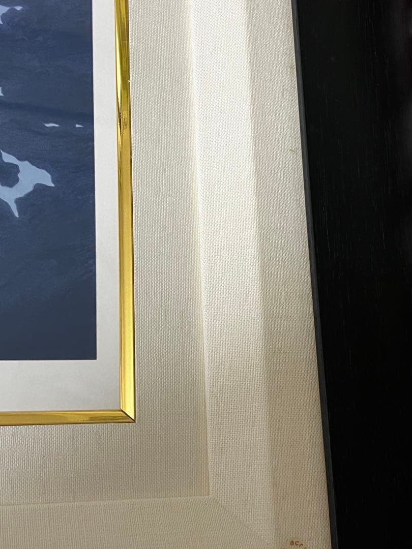 【希少価値の黒豹】シムシメール 「未来を探し求めて」美品 ジークレー 絵画 AP