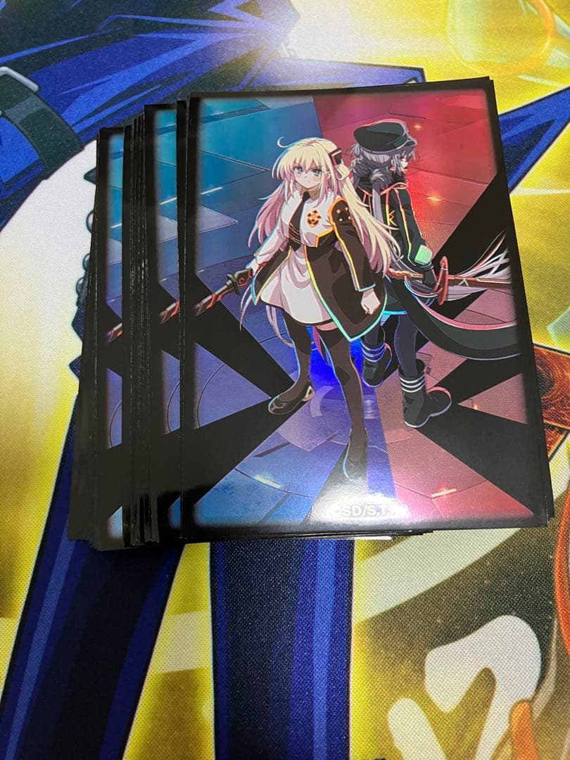閃刀姫　構築済みデッキ　スリーブ付き