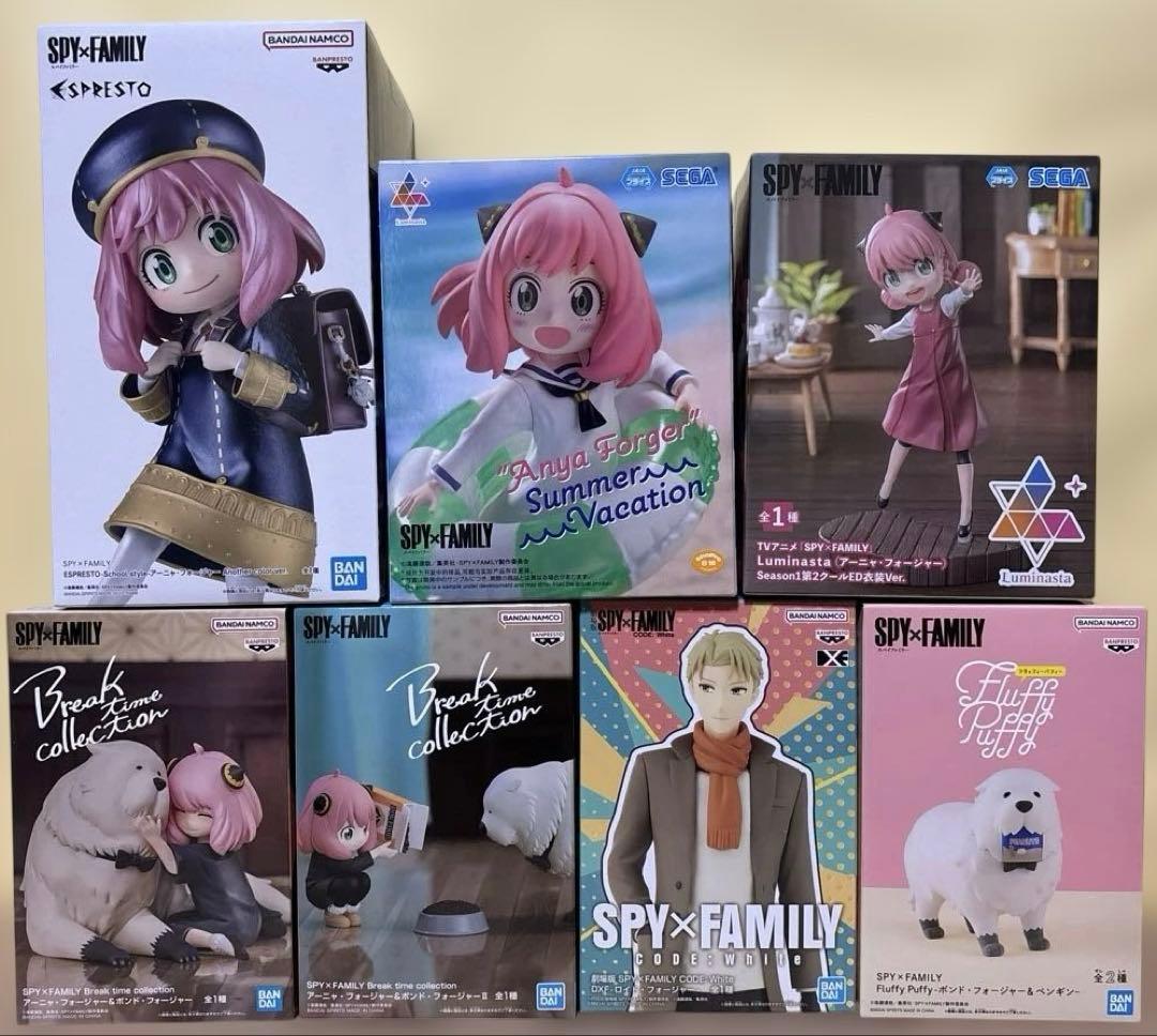 SPY×FAMILY フィギュア7点