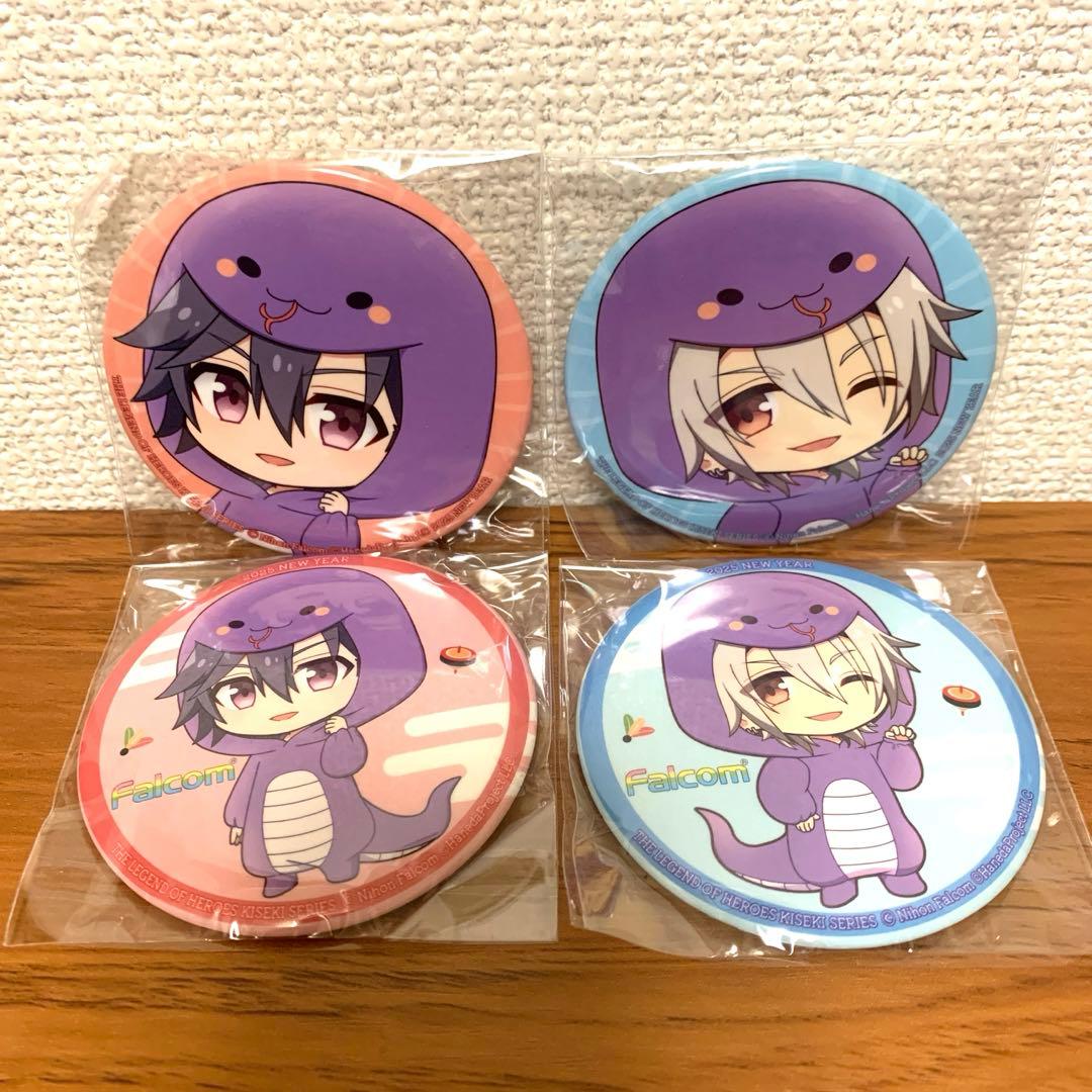 閃の軌跡　軌跡シリーズ　新年描き起こし 76㎜缶バッジ　リィン　クロウ