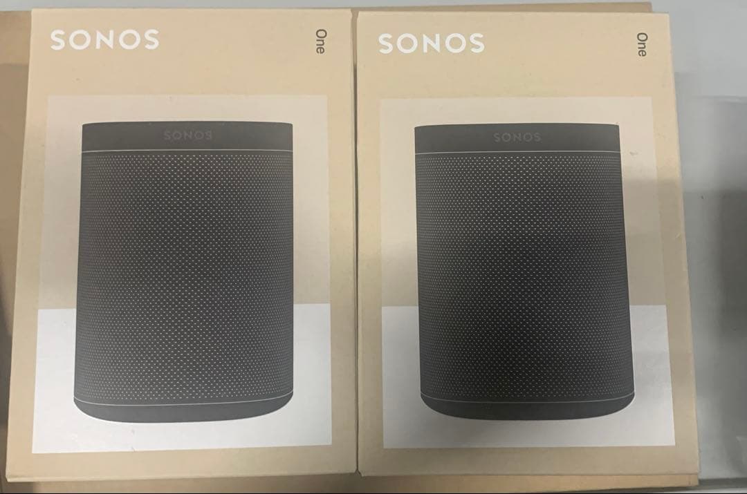 【SONOS One Gen2】 ワイヤレススピーカー ホワイト 2台セット