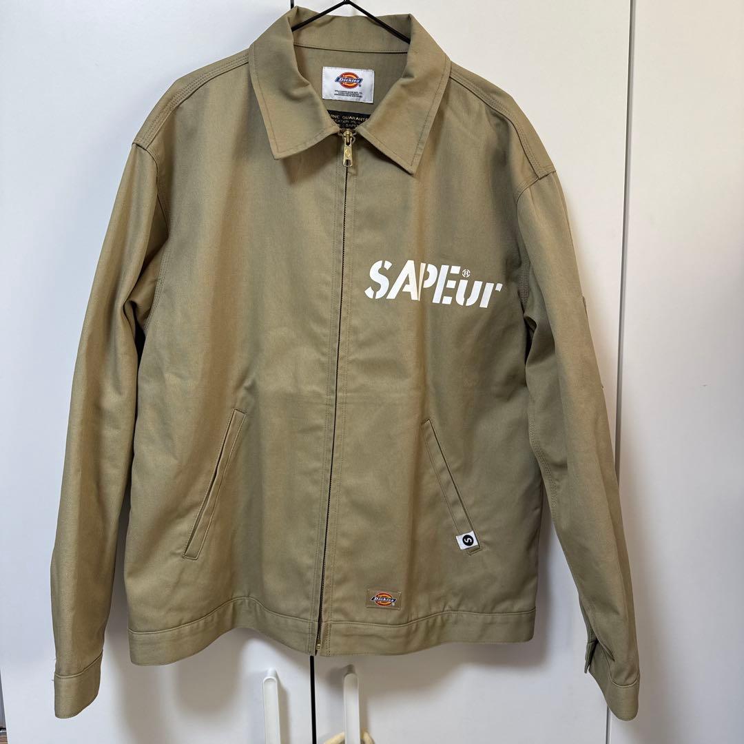 SAPEur Dickies コラボ ワークジャケット L