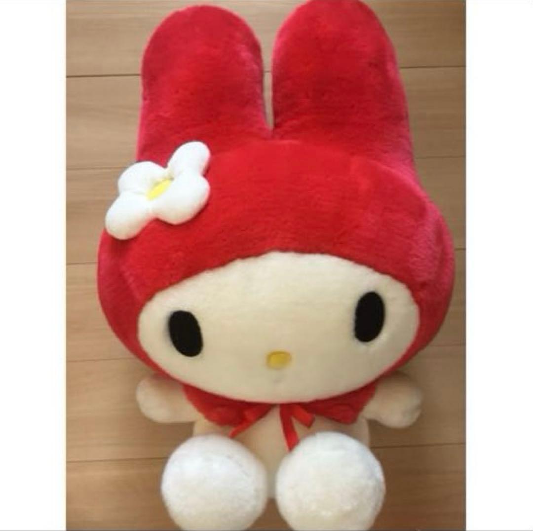 希少 レア マイメロディ 3L ぬいぐるみ 赤メロディ 平成 レトロ