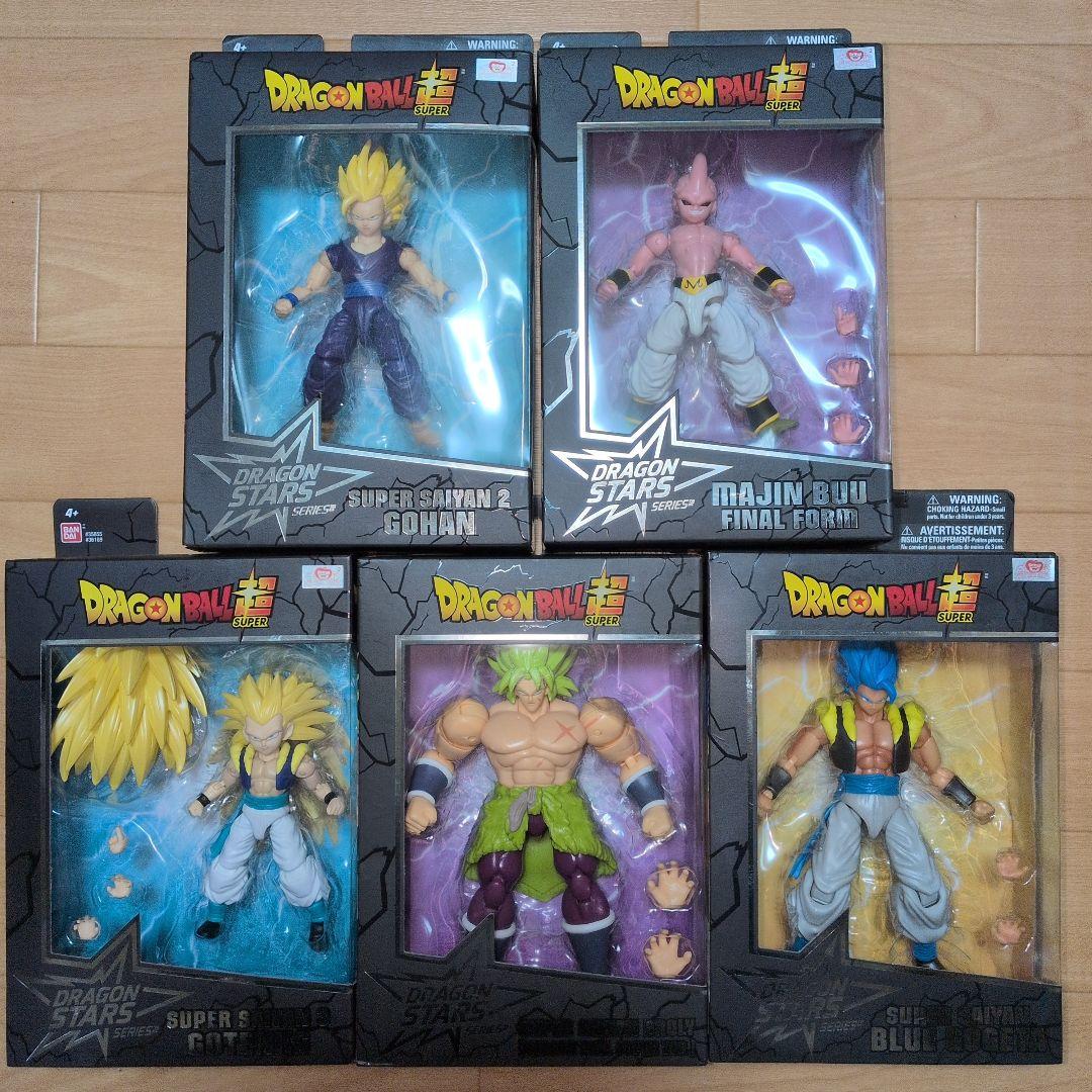お年玉セール❢　ブロリー等　ドラゴンスターズ海外フィギュア　ドラゴンボール超5体