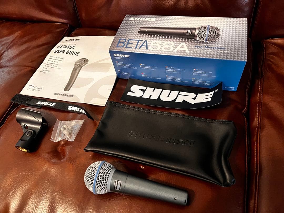 P*e様 SHURE BETA58A ダイナミックマイク 【国内正規品】