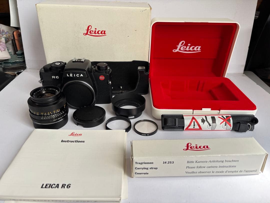 フィルムカメラ Leica R6 & Leica Elmmarit-R F2.8 35mm