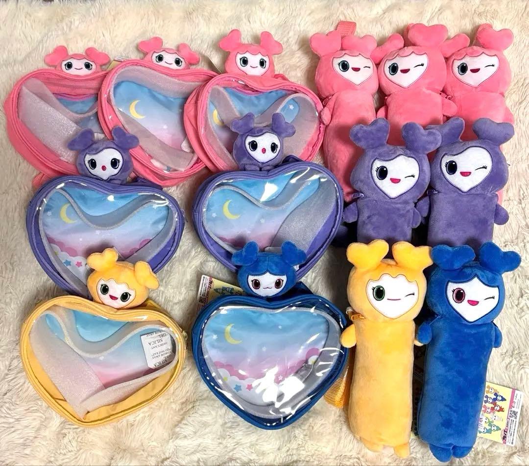 TWICE LOVELYS ぴょこきゅんボディバッグ のびふにゃポーチ セット