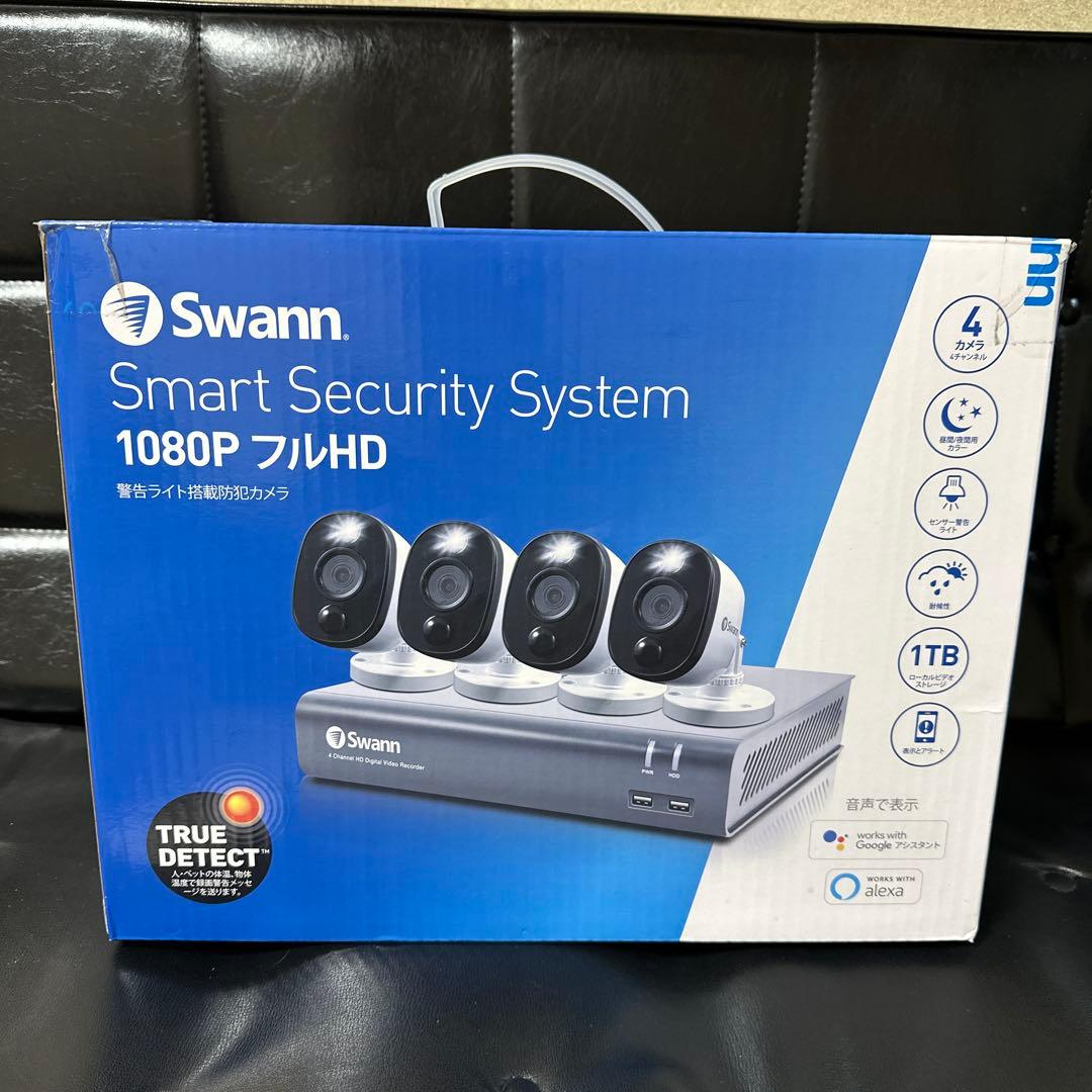 スワン SWDVK-445804WL 防犯カメラ 1080p フルHD 50Hz