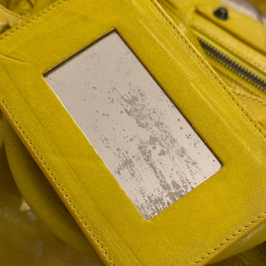 BALENCIAGAバレンシアガ the city 115748イエローバッグ