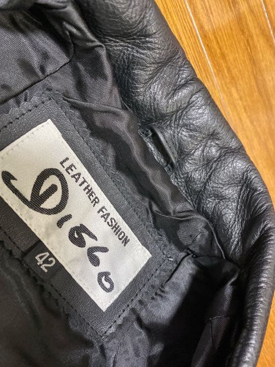 本革 genuine leather ライダースジャケット レザー 革ジャン