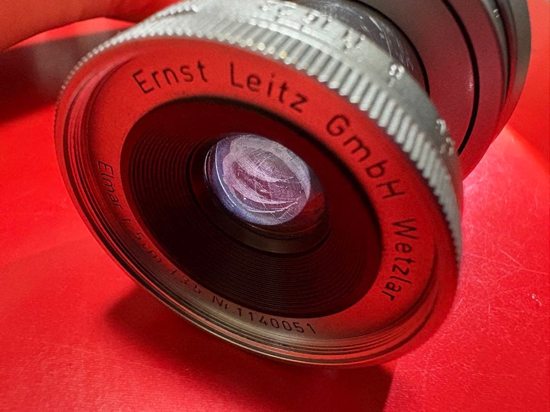 やや希少 Leica Elmar 50mm 5cm f3.5 OH Mマウント