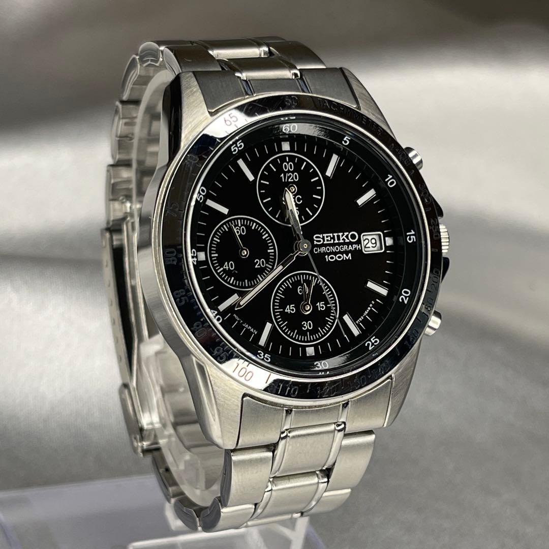 SEIKO 7T92-0DW0 クロノグラフ 【完・美品】