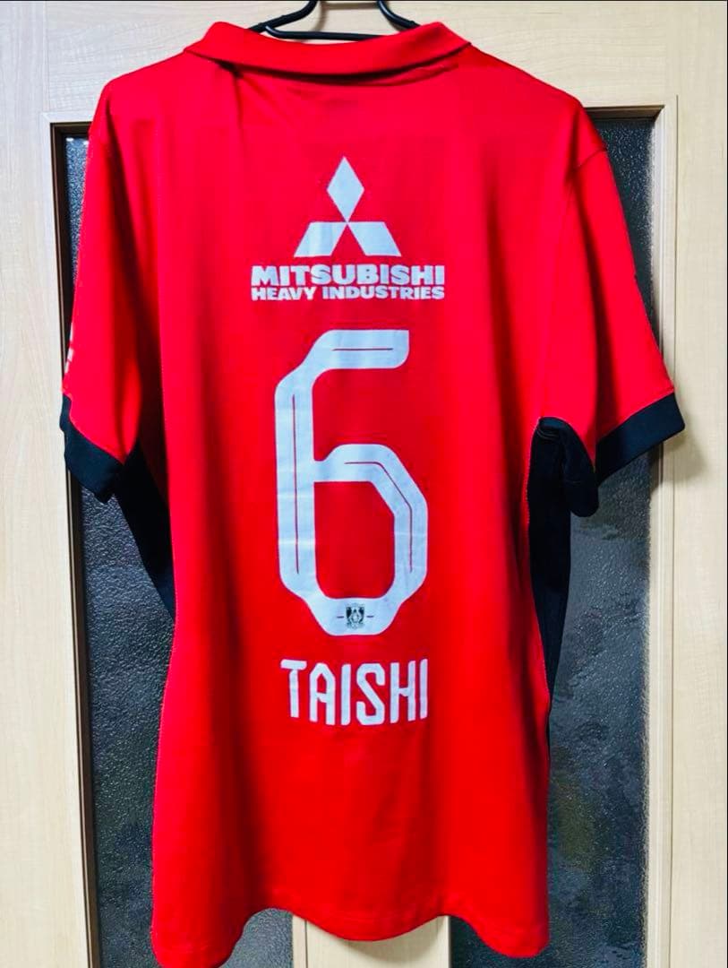 2025 浦和レッズ　オーセンティックユニフォーム　No.6 松本泰志　XXL