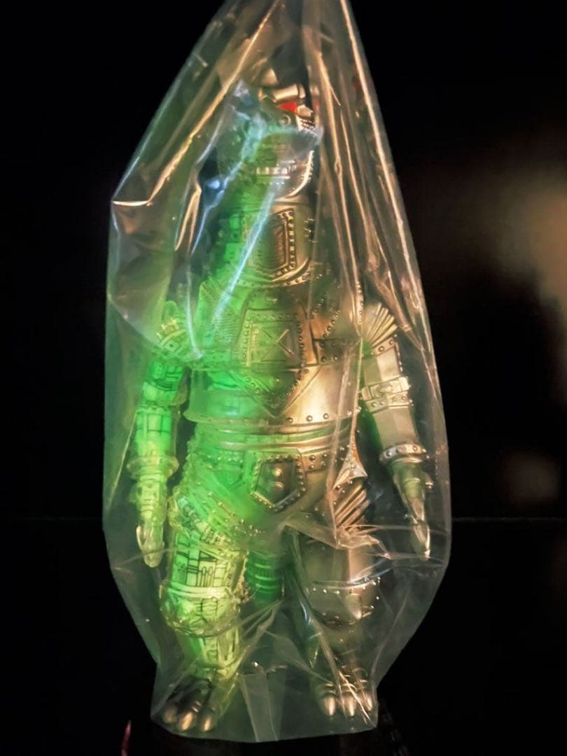 貴重 GID Ver.Ⅰ+IIセット マルサンメカゴジラ２450 機械可視版