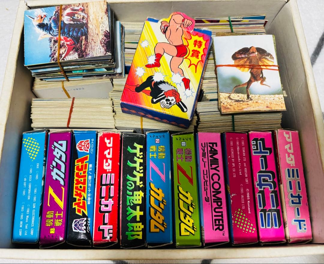 【今日限りレトロ✨️】昭和 アニメキャラクター カード めんこ その他