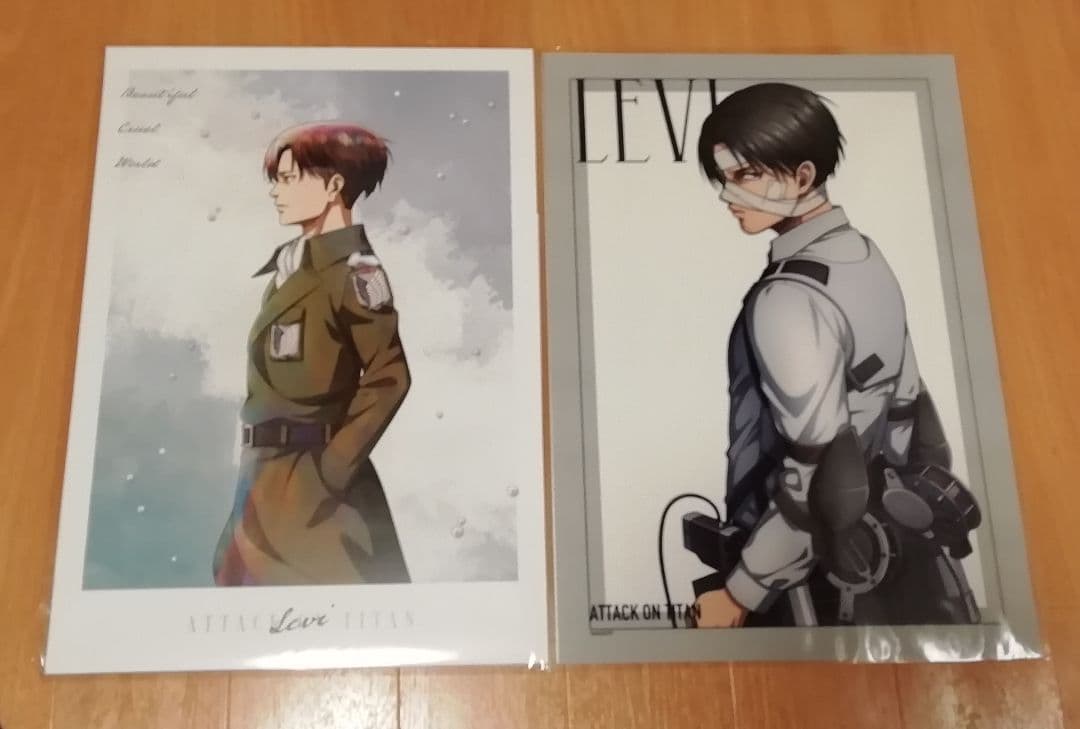 進撃の巨人　リヴァイ　A3ポスター　地鳴らし　冬の歩み