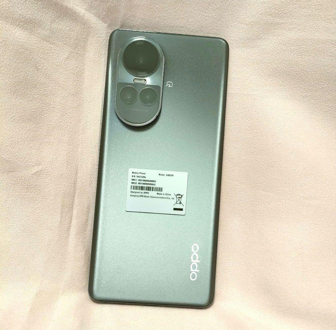 【ほぼ新品】OPPO Reno10 Pro 5g SIMフリー