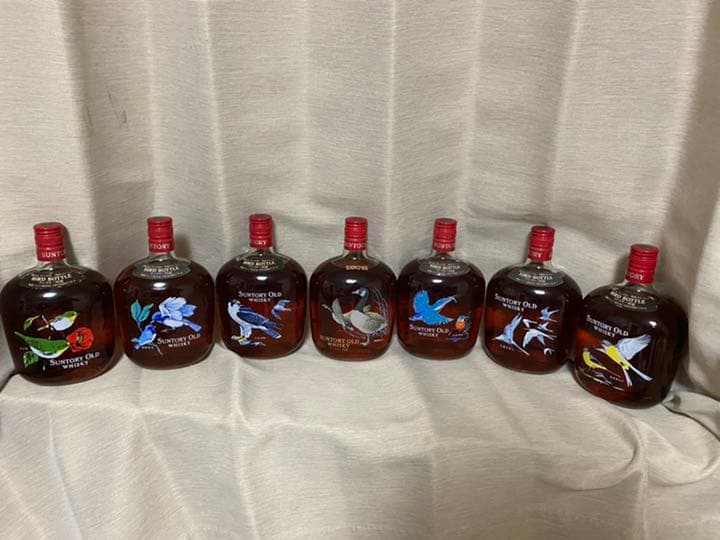 サントリーオールドウイスキー(七本セット箱なし)