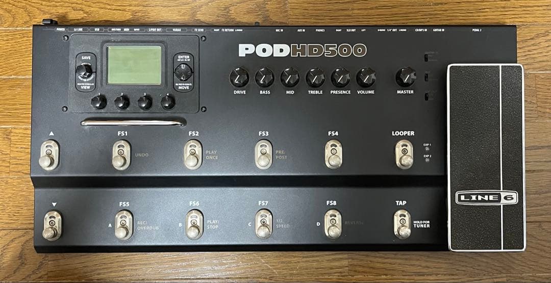 POD HD500 ギターエフェクター
