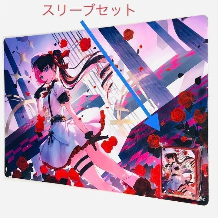 ぶいすぽっ！ 橘ひなの 軍服 VGGC スリーブ プレイマット ぴらるーく