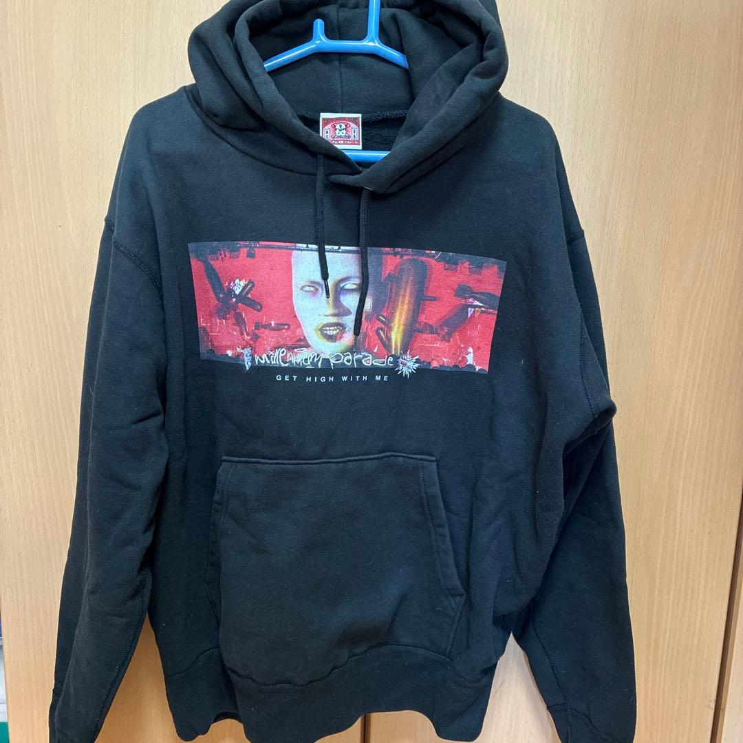 millennium parade フード付きスウェット L黒