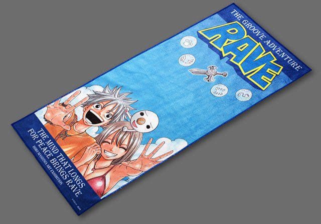 RAVE レイヴ　真島ヒロ　原画展　フェイスタオル　グッズ　フェアリーテイル