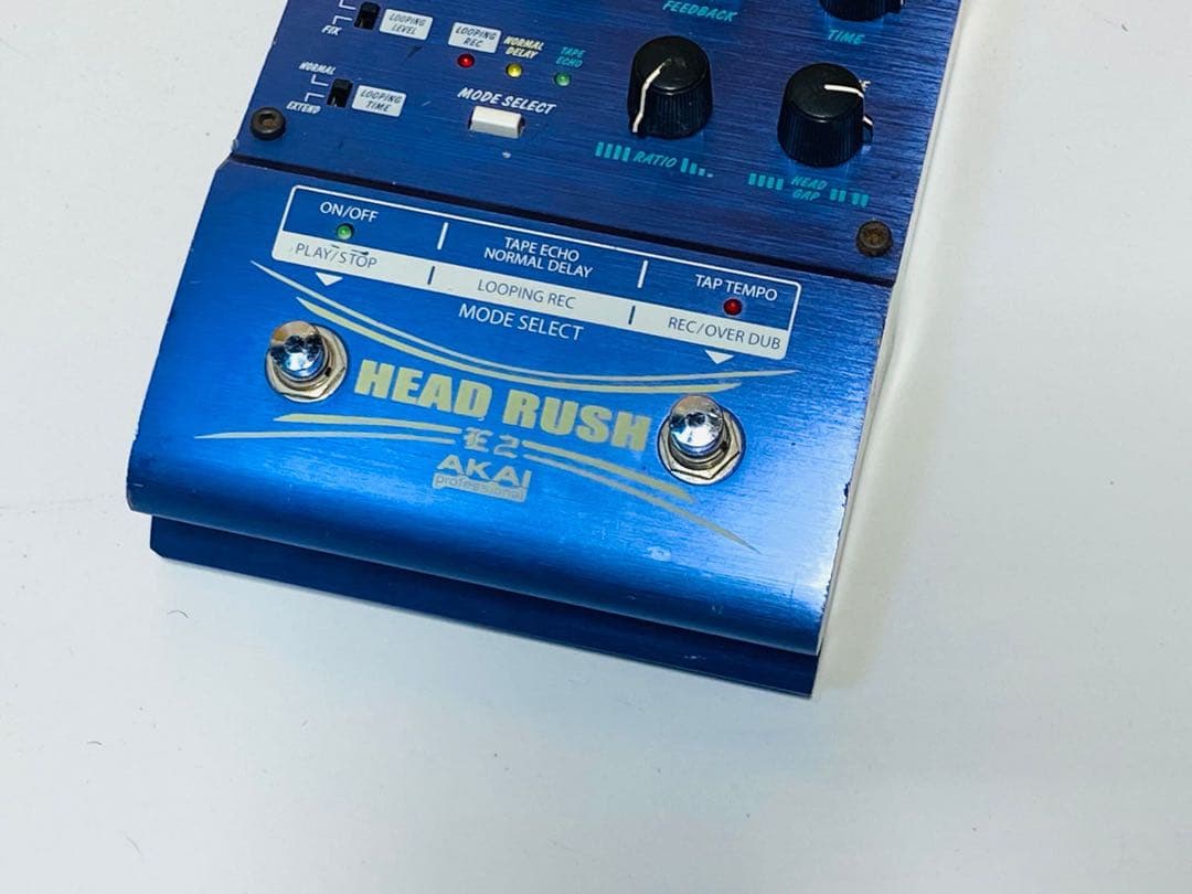 AKAI HEAD RUSH ギターエフェクター E2 動作確認済み