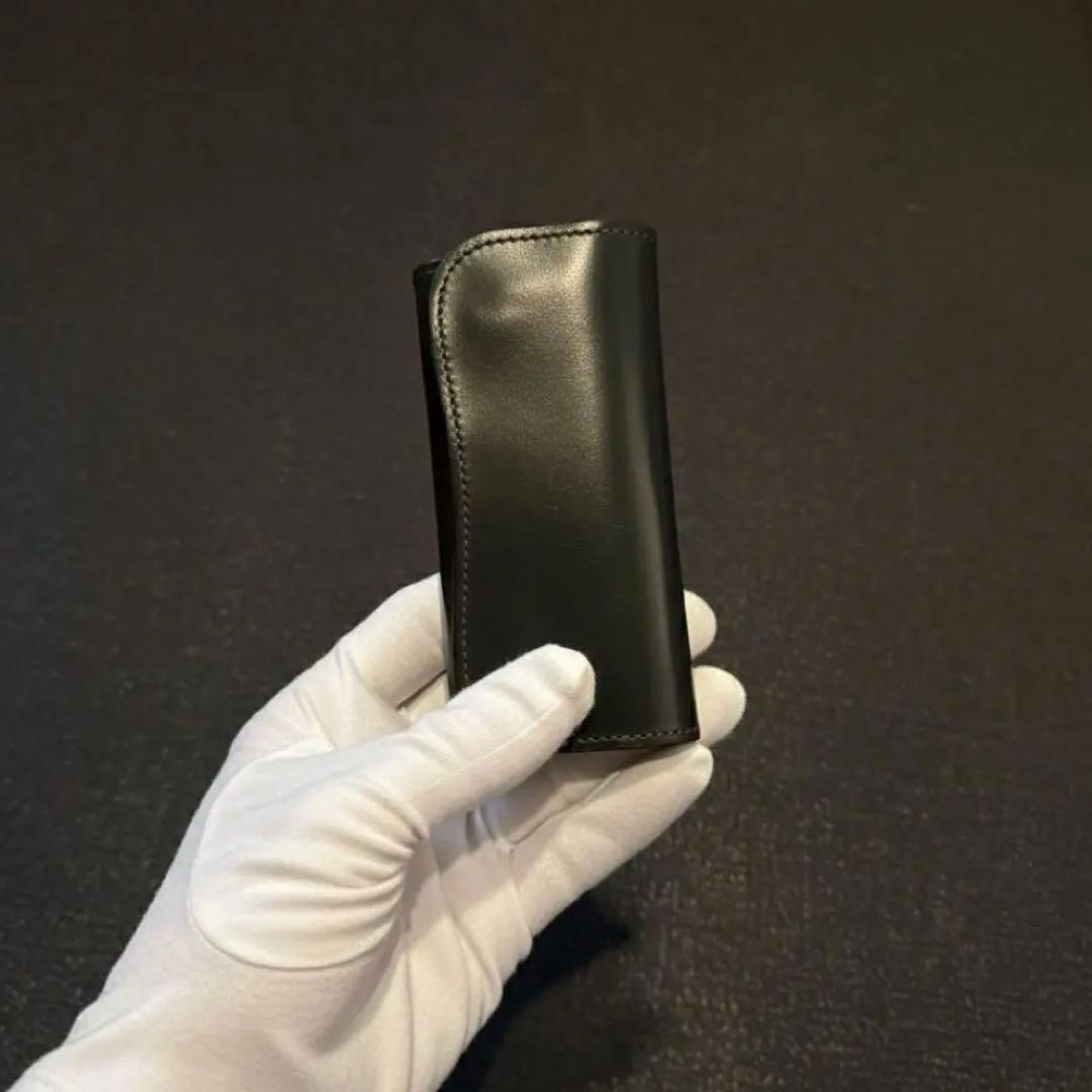 ラストクロップス キーケース スイフトL コードバン 本革 レザー ブラック