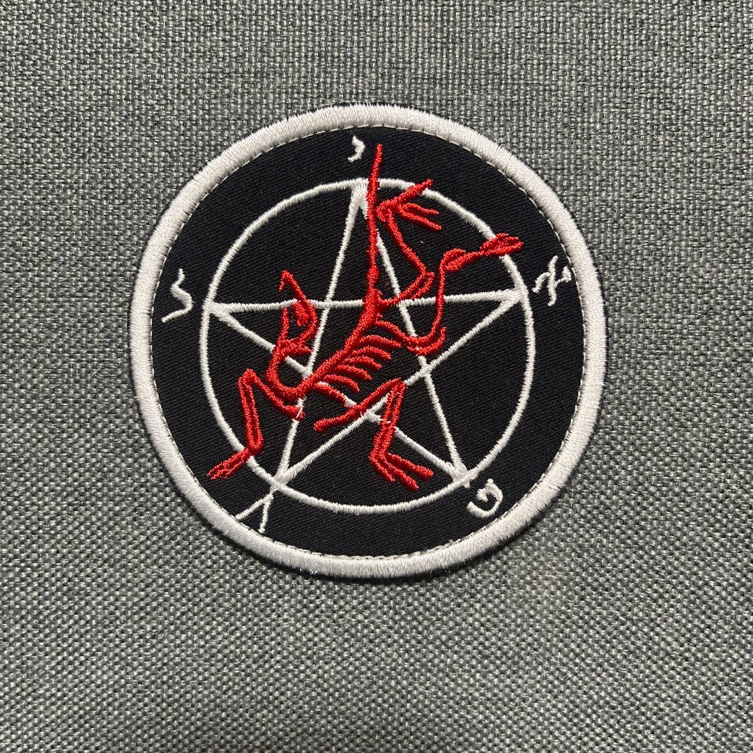 アークテリクス　arcteryx リーフ　ベルクロ付きパッチ　ワッペン　丸型