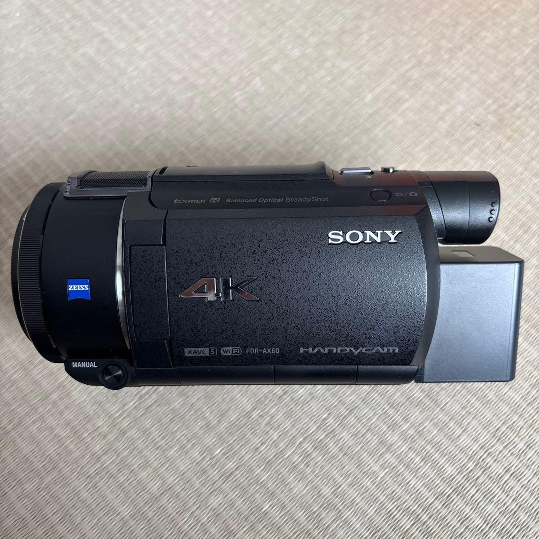ビデオカメラ SONY 4K Handycam FDR AX60