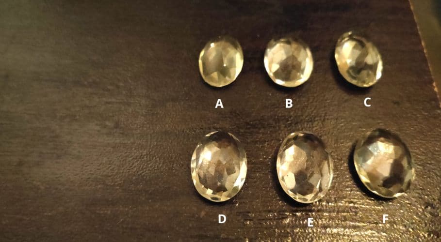 レモンクォーツ ルース F