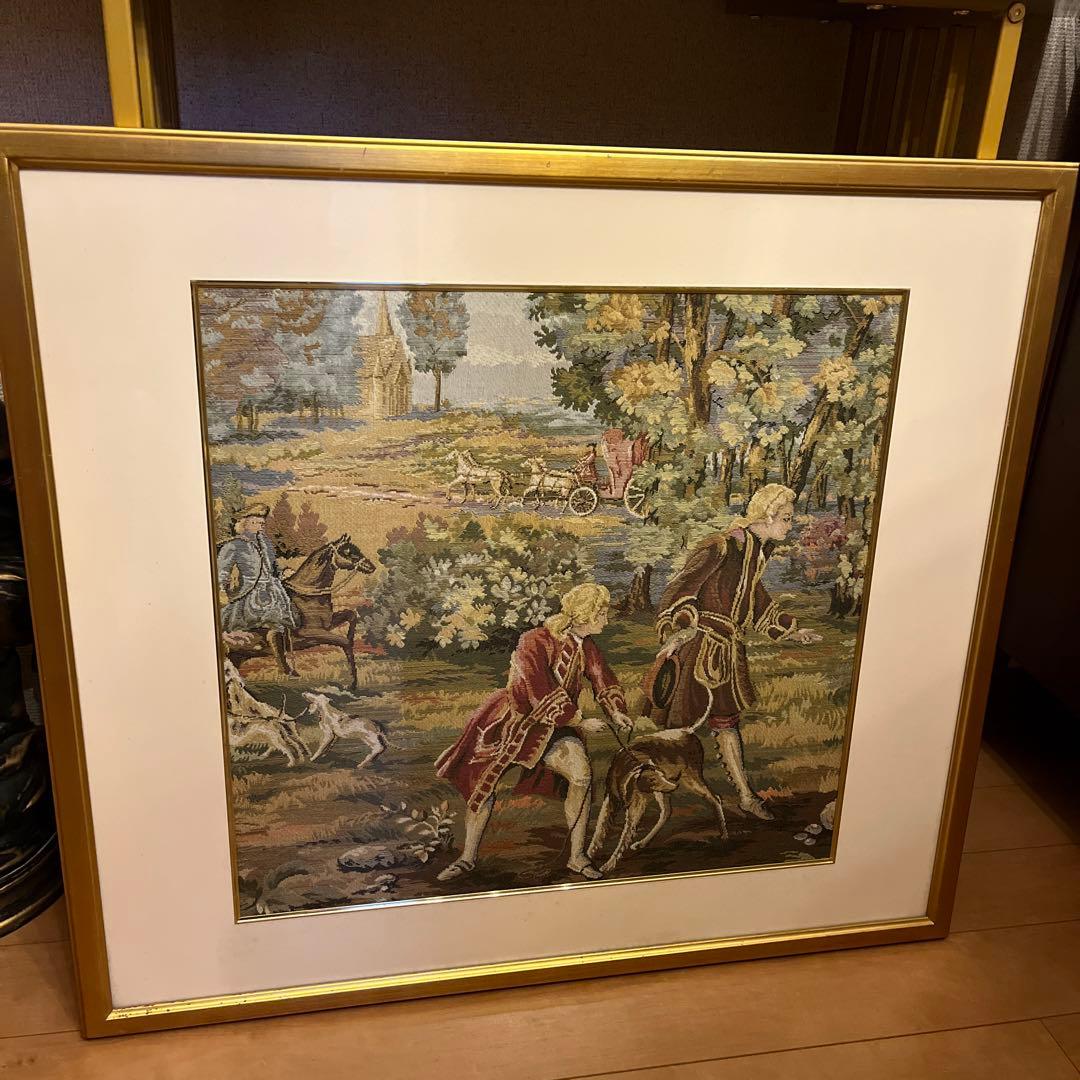 【更に値下げしました】ゴブラン画