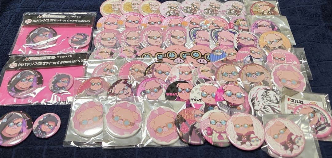 ドズル社　おおはらMEN　缶バッジ　セット