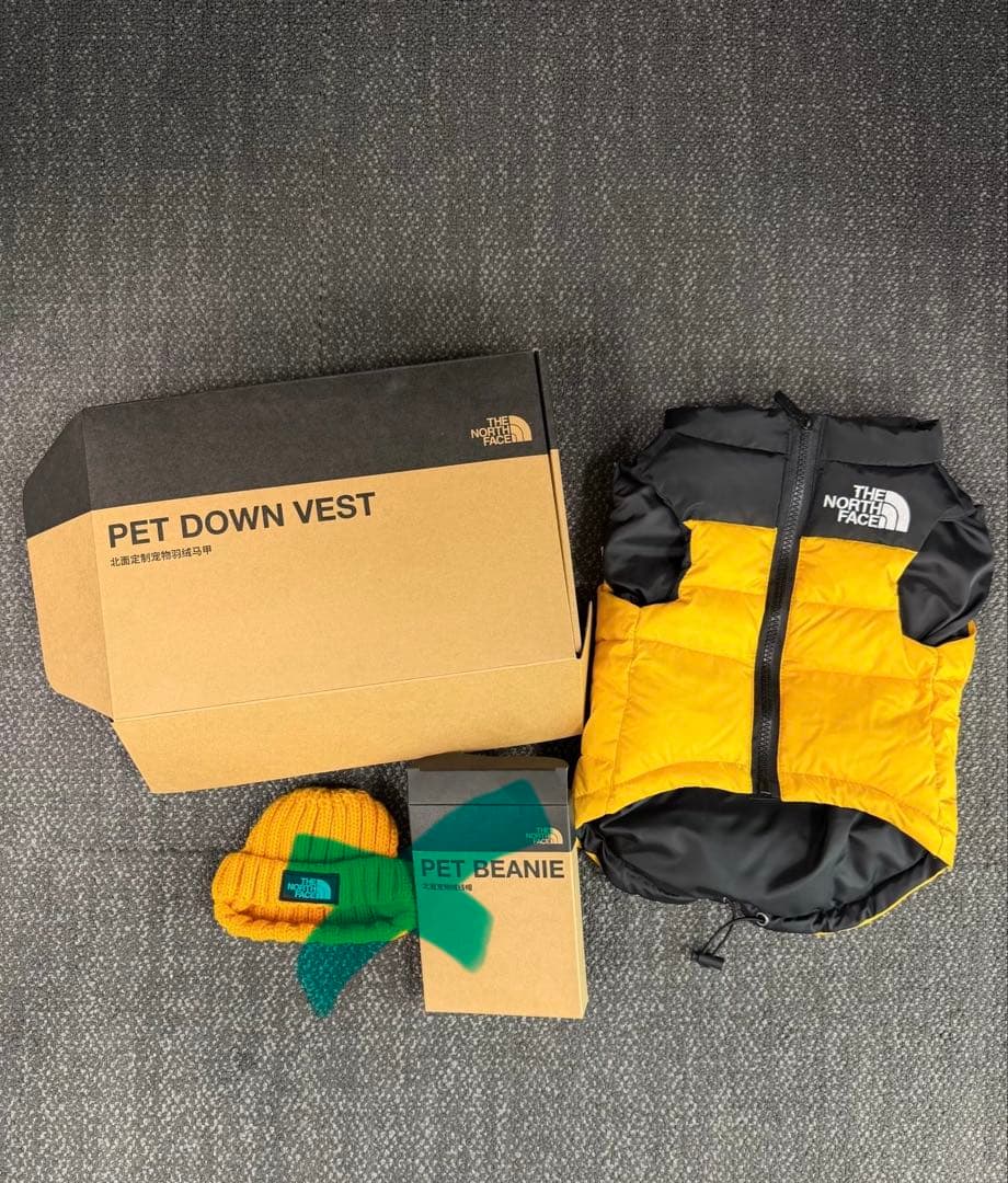 THE NORTH FACE ペット用ダウンベスト 40周年限定 未使用・箱付き