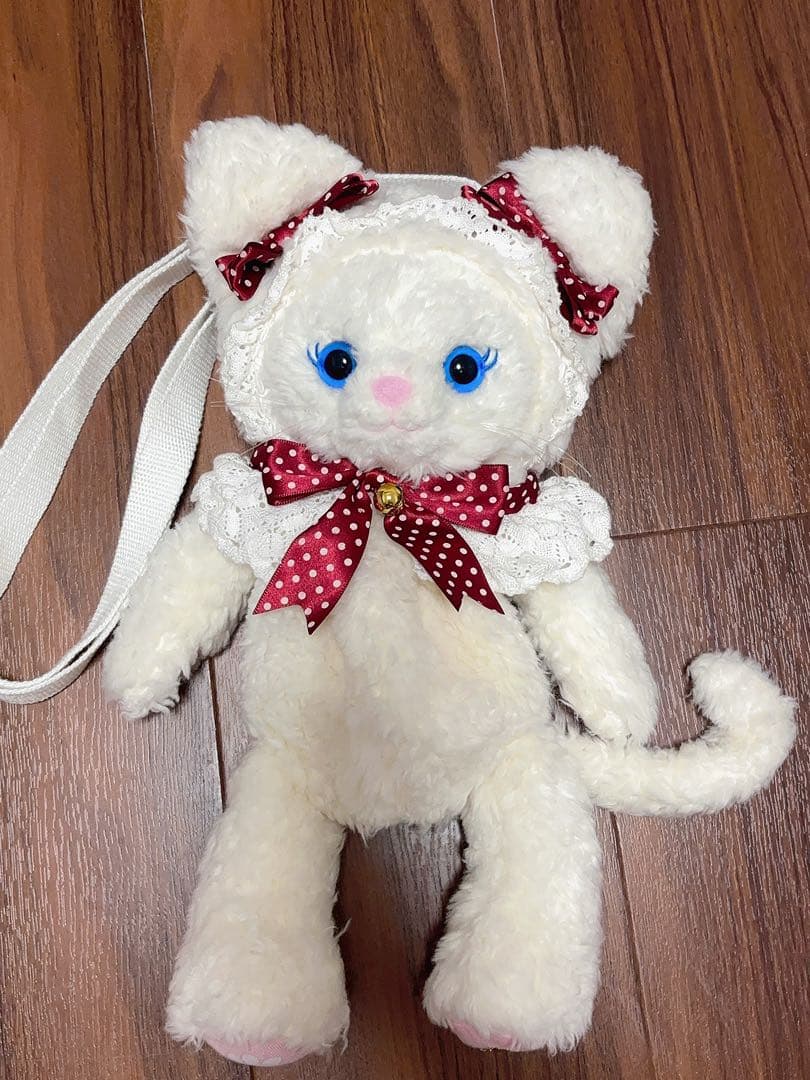 ねこくみゃちゃん ポシェット ベイビーザスターズシャインブライト　白猫