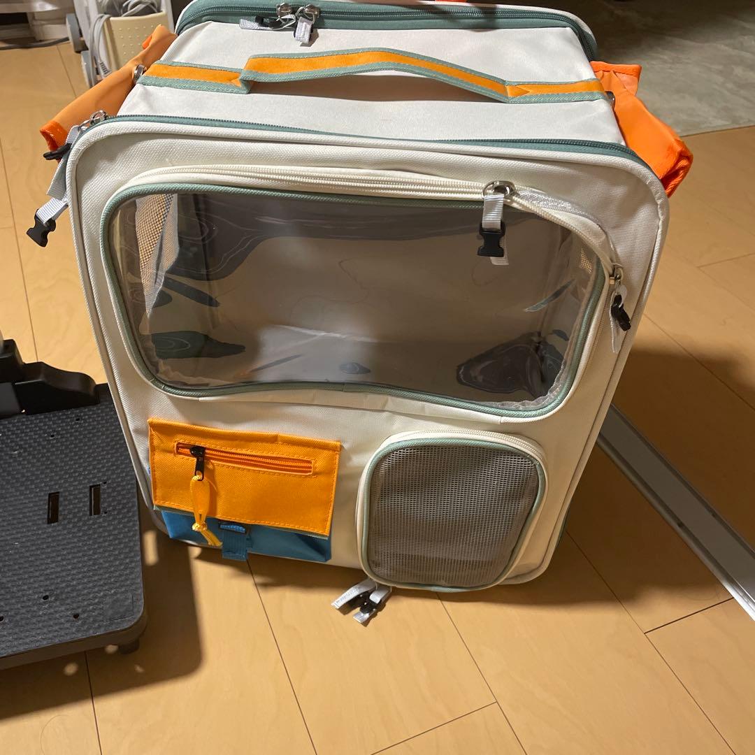 キャスター付き猫バッグ