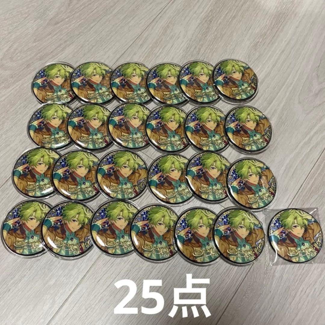 巴日和　あんスタ　缶バッジ