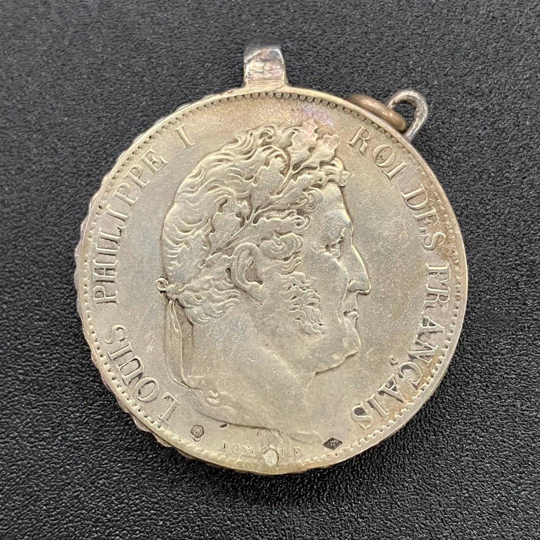 【希少品】Eloi エロア　ルーペ　銀貨　5フラン　04